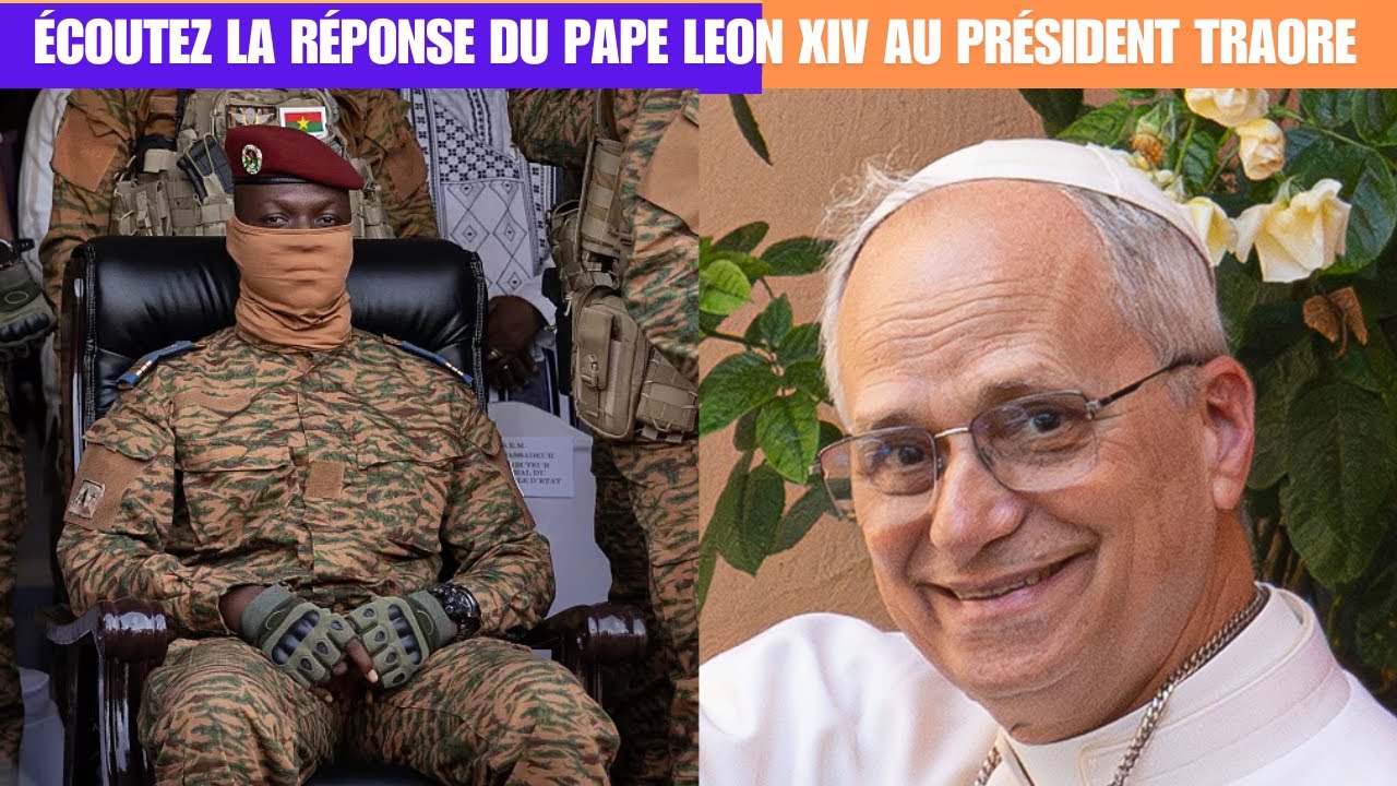 Fausse vidéo du pape Léon XIV louangeant le président burkinabè Ibrahim Traoré circule sur les réseaux sociaux